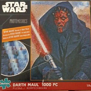 Buffalo David Bitton Darth Maul Photomosaic Puzzle